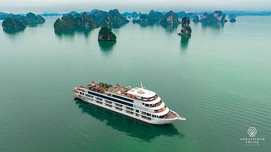 Ambassador Day Cruise The Longest Luxury Day Cruise on Halong Bay